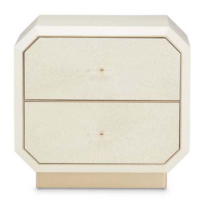 La Rachelle - 2-Drawer Nightstand - Champagne