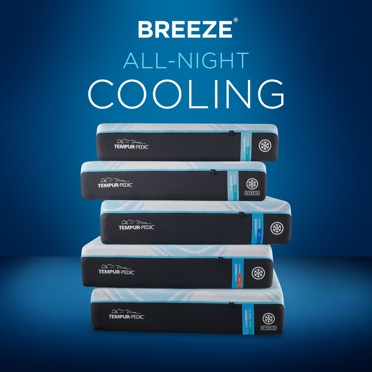 Tempur-Breeze - Tempur-Probreeze Medium Mattress