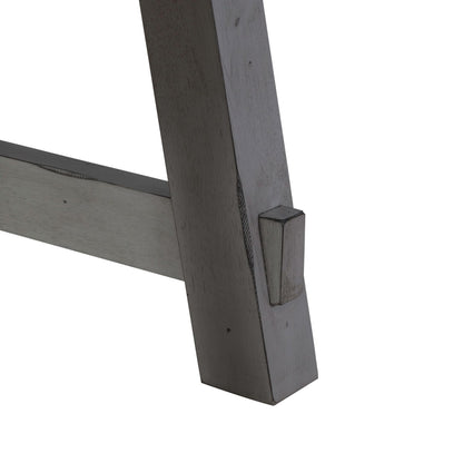 Newport - Trestle Table Base - Smokey Gray / Carbon Gray