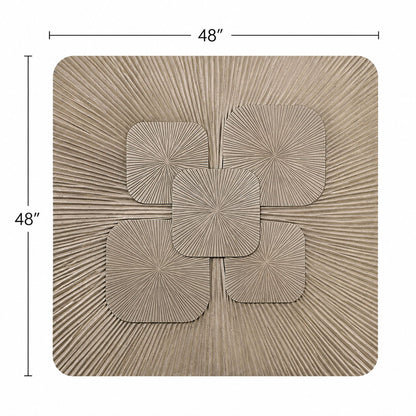 Crobuzon Wall Art - Ant Silver