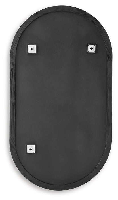 Clorington - Accent Mirror - Dark Brown