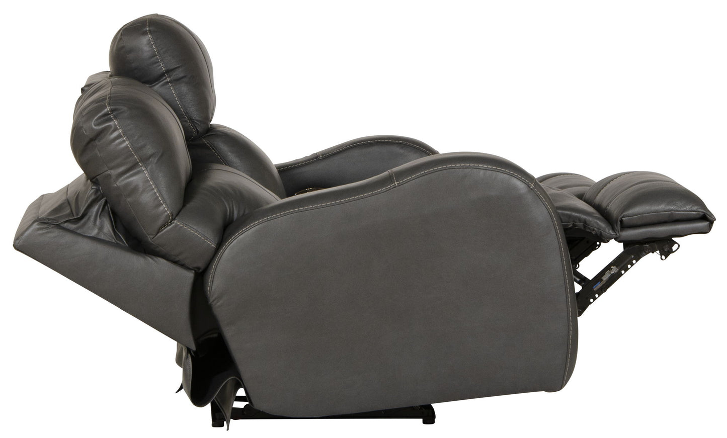 Angelo - Power Reclining Loveseat - Gunmetal