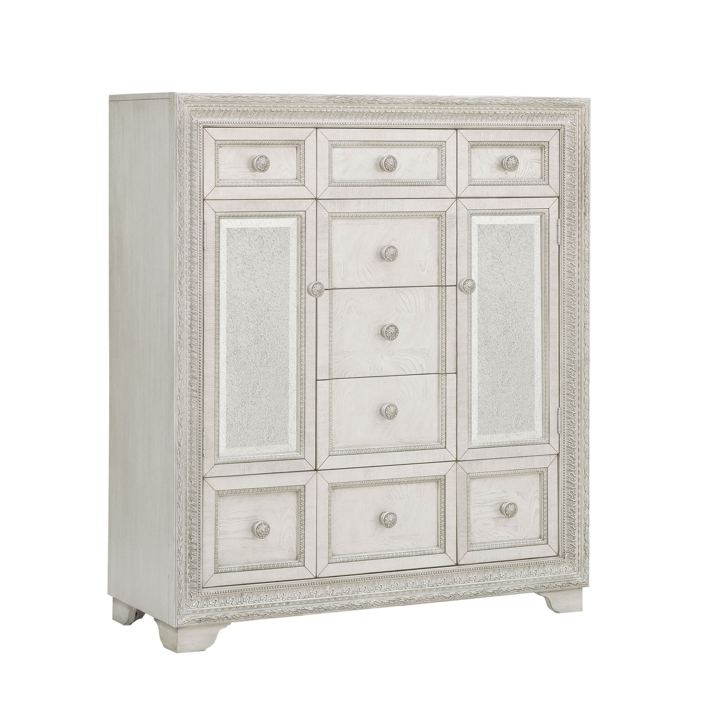 Camila - 9 Drawer Door Chest - Cream