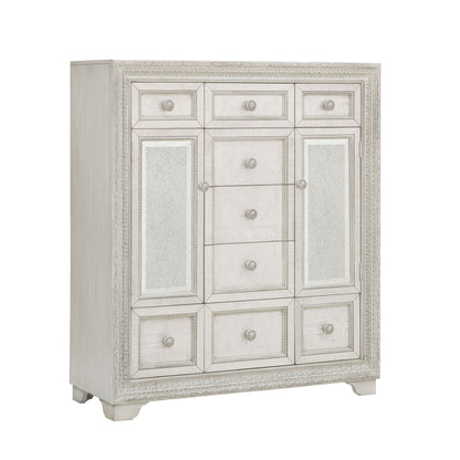 Camila - 9 Drawer Door Chest - Cream
