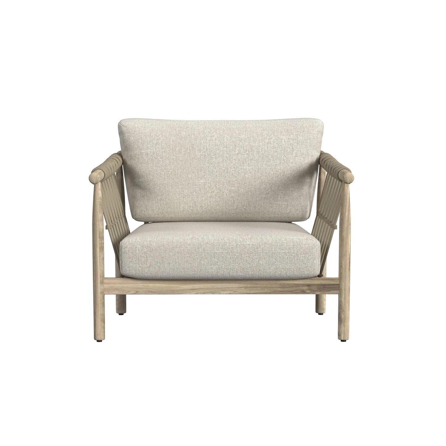 Leo - Outdoor Accent Chair - Taupe