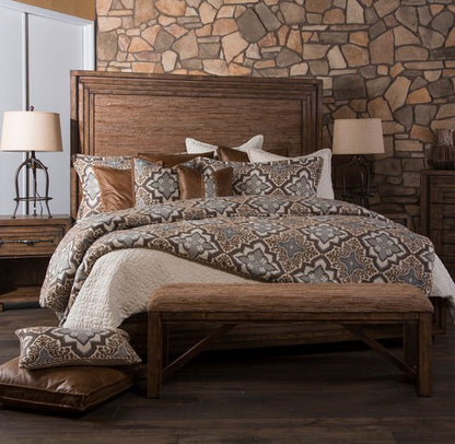 Carrollton - Bench - Rustic Ranch