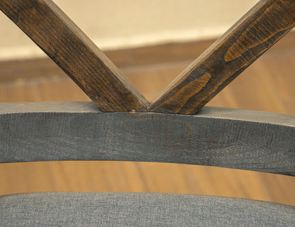Loft - 24” Barstool (Set of 2) - Two Tone Gray / Brown