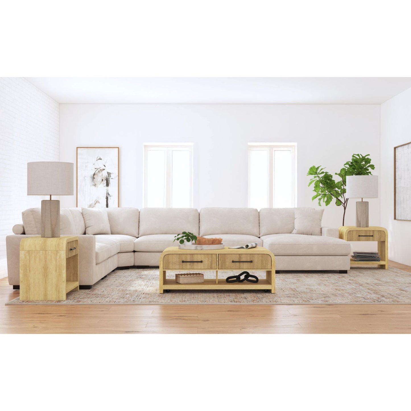 Ridgemont - Coffee Table With Casters