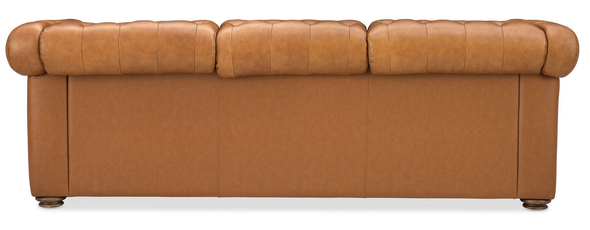 MS - Glover Power Reclining Sofa With Power Headrest - Brown
