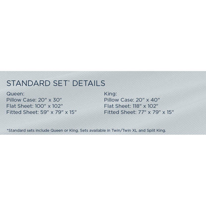 Linens - Tempur ProAir Sheet Set - Blue Azure