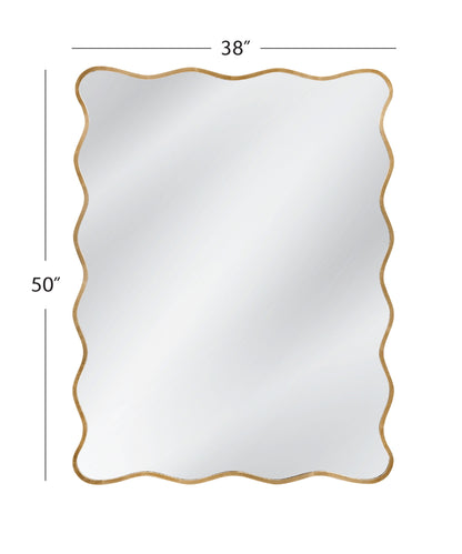 Hadar - Wall Mirror - Gold Leaf