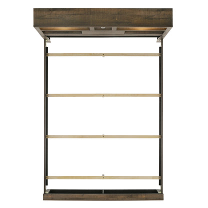 Bailey - Bookcase Panel Bedroom Set With Bluetooth