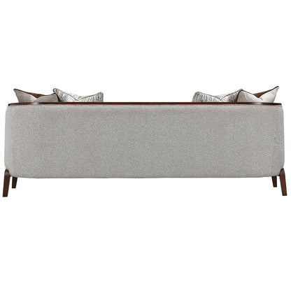 Houston - Sofa - Pebble / Walnut
