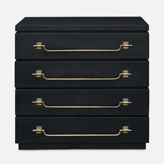 Halifax - Mahogany Accent Chest - Black