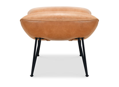 CC - Kayne Ottoman - Light Brown