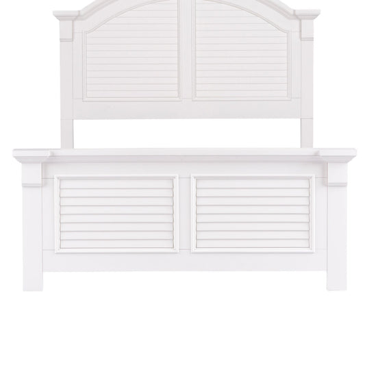 Summer House - Full Panel Footboard - Oyster White