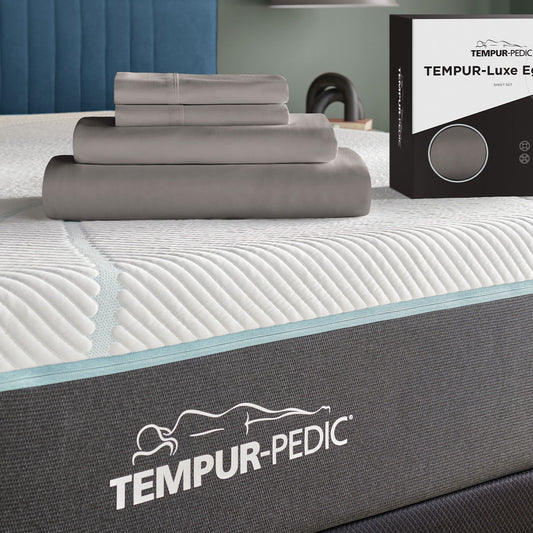 Linens - Tempur Luxe Egyptian Cotton Sheet Set - Cool Gray