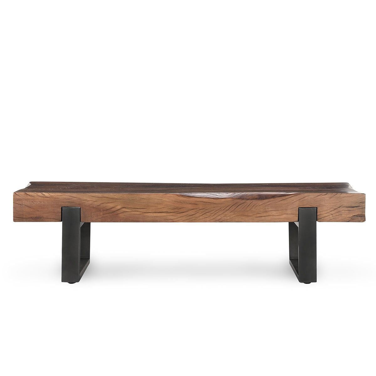 Duarte - Solid Wood Bench - Reclaimed Brown