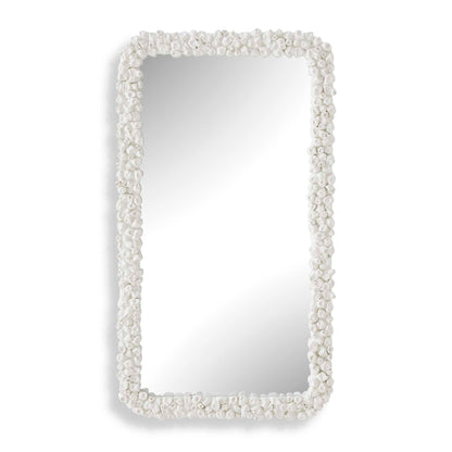 Barnacle - Rectangular Mirror - White