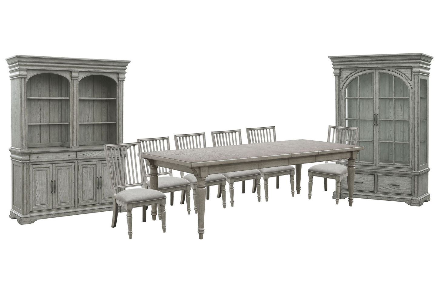 Madison Ridge - Extendable Leg Dining Room Table Set