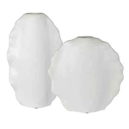 Ruffled Feathers - Modern Vases (Set of 2)