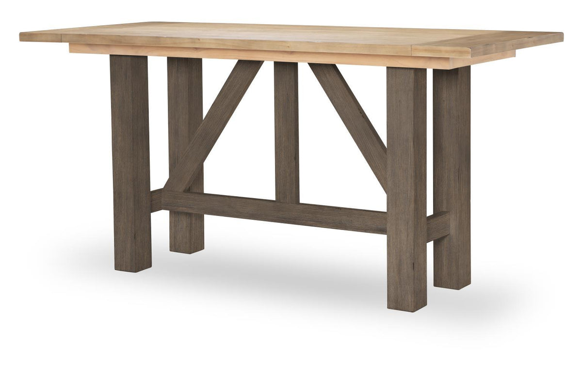 XXX's And OOO's - Counter Height Dining Table - Two Tone