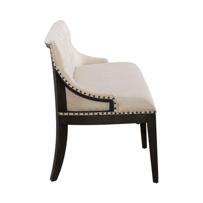 Americana Farmhouse - Upholstered Shelter Dining Bench