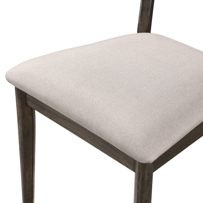 Rex - Open Back Counter Chair (Set of 2) - Brown