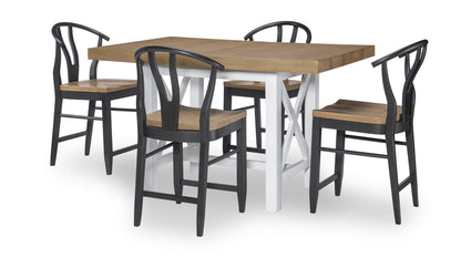 Franklin - Wishbone Back Counter Height Chair (Set of 2)