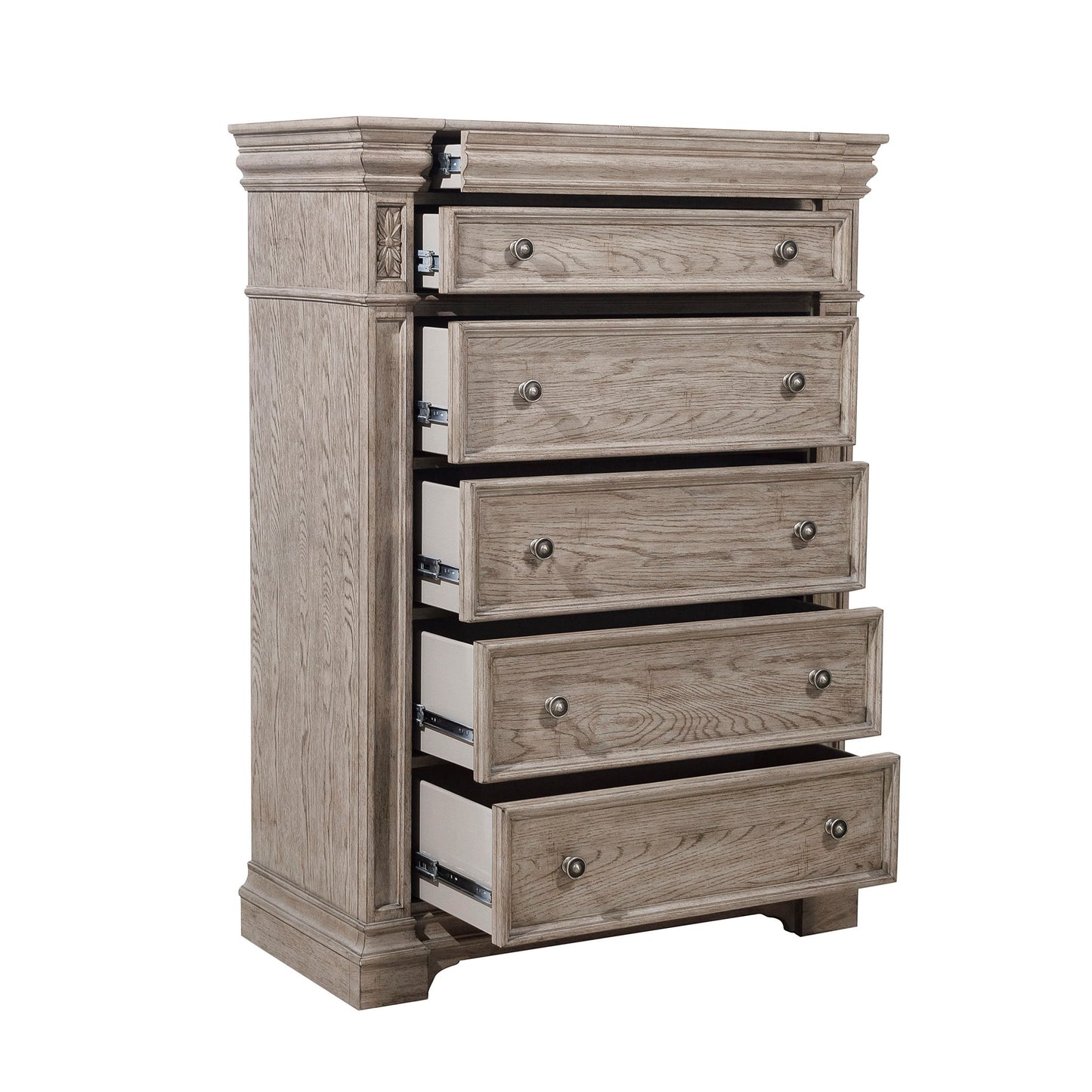 Kingsbury - 6 Drawer Chest - French Gray