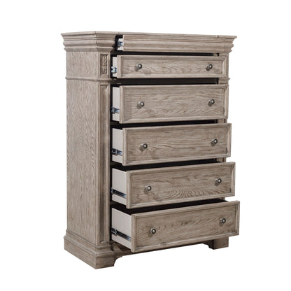 Kingsbury - 6 Drawer Chest - French Gray