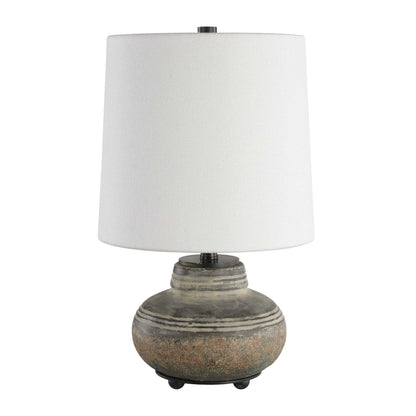 Wester - Ceramic Table Lamp - Brown,Gray