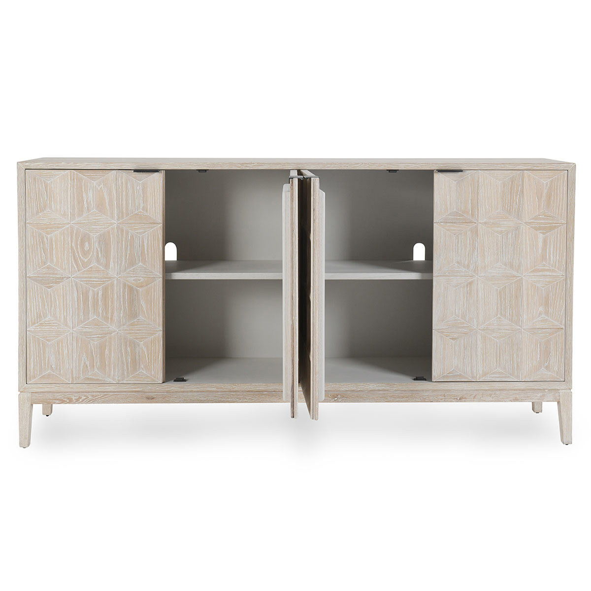 Mira - 4 Door Sideboard - White