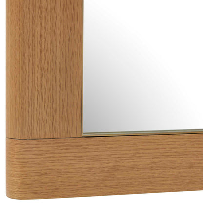 Bishop - Gunstock Oak Mirror - Woodtone