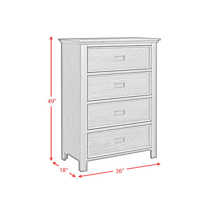 Hampton Kids - Bunk With Staircase And Trundle Bedroom Set