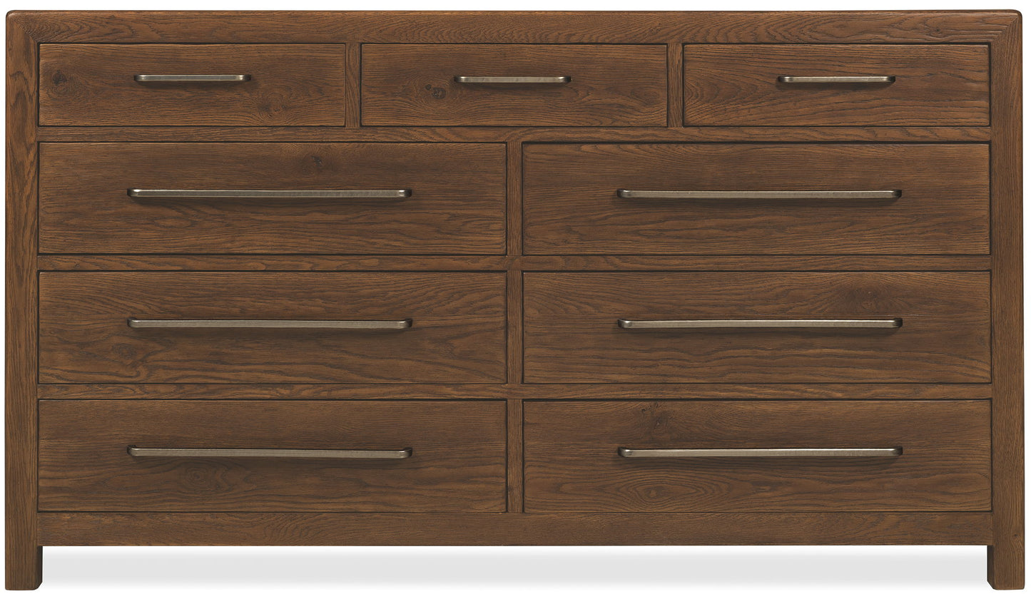 Driftwood - Nine-Drawer Dresser