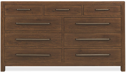 Driftwood - Nine-Drawer Dresser