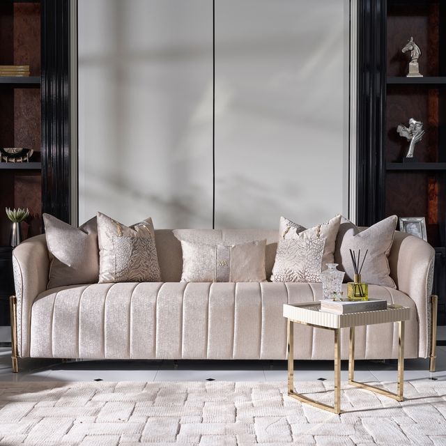 Lisbon - Sofa - Opal / Gold