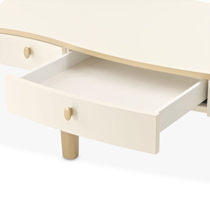 La Terrazza - Vanity Desk - Creamy Pearl