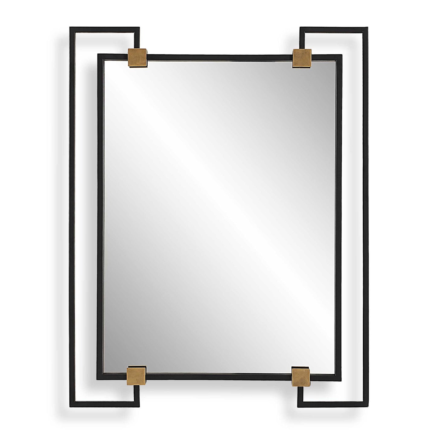 Ivey - Rectangle Industrial Mirror