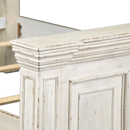 Big Valley - Queen Mansion Footboard - Whitestone
