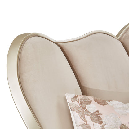 Villa Cherie - Channel Tufted Bed