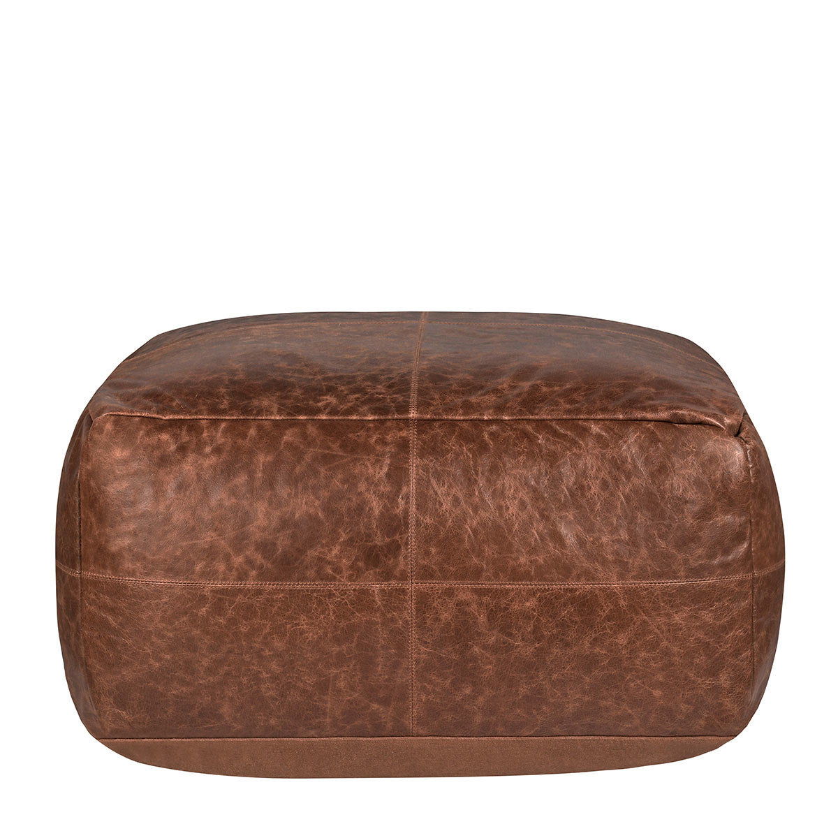 Kona - Leather Pouf