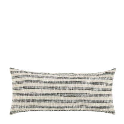 Linna - 24" x 24" Pillow - Natural / Black