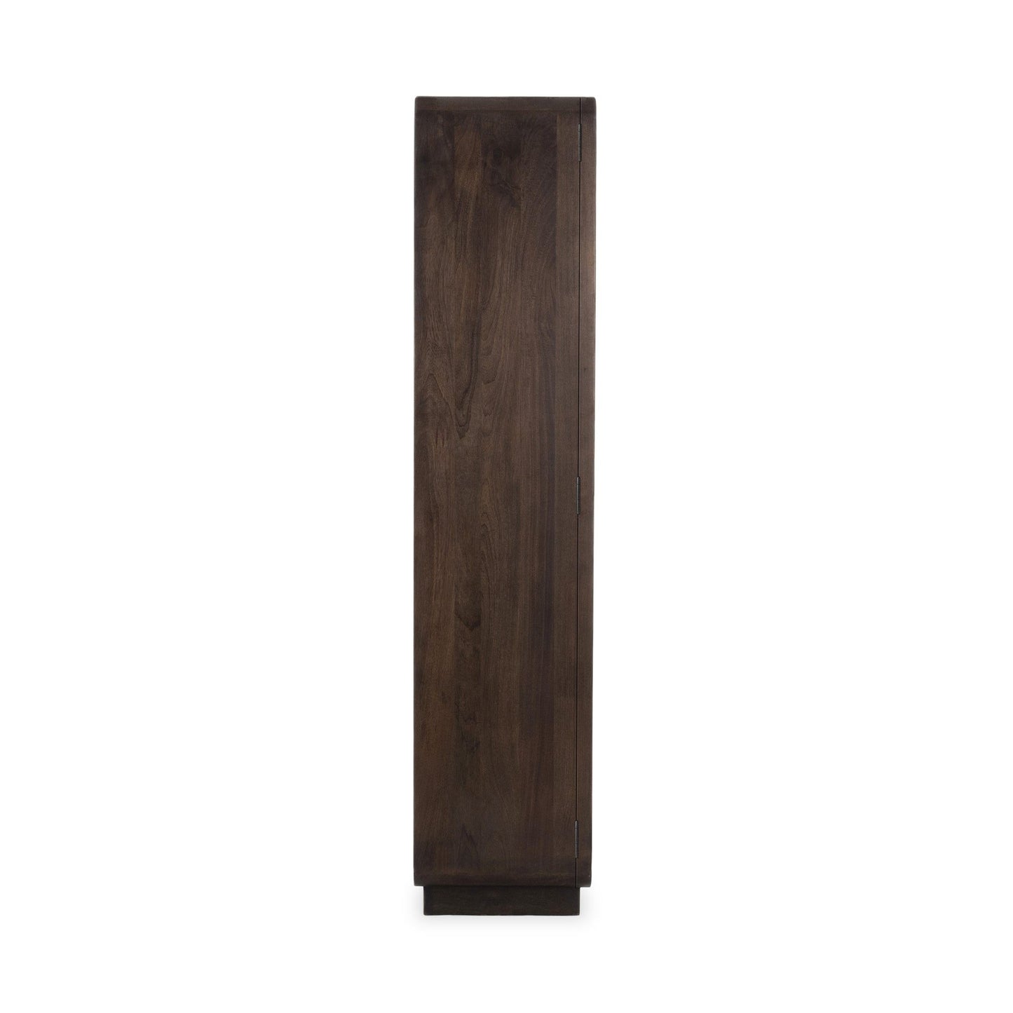 Rogers - Solid Wood Tall Cabinet - Dark Brown