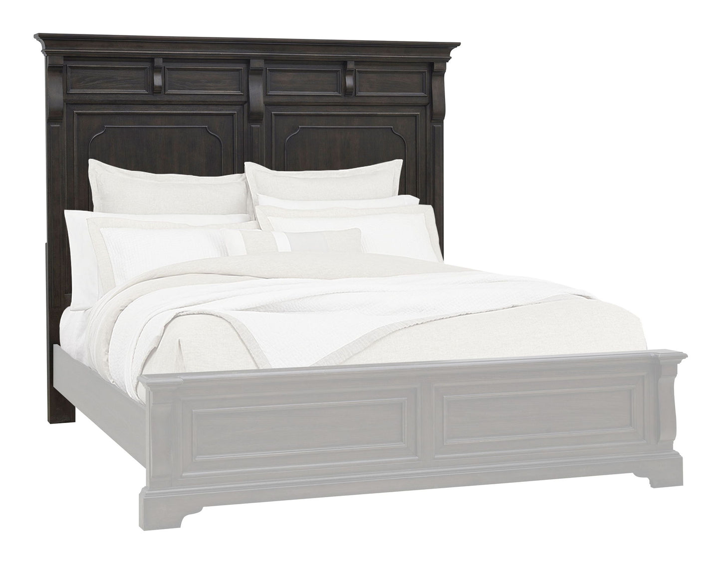 Hickory Creek - Queen Panel Headboard - Brown
