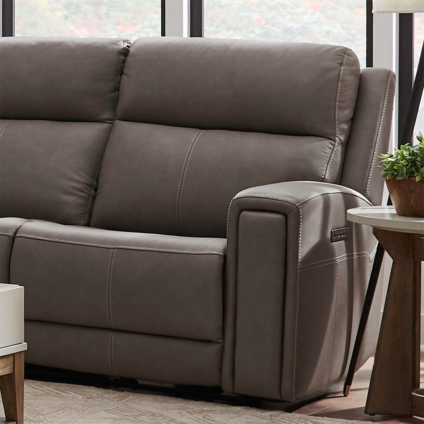 Camden - R Arm Recliner P3 & ZW - Aline Light Gray