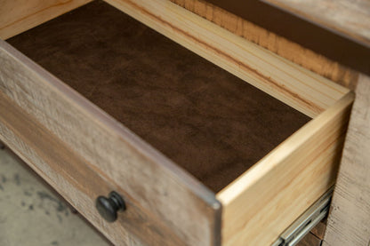 Antique - Dresser With 6 Drawers - Multicolor
