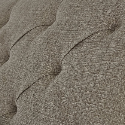 Abbey Park - King Upholstered Sleigh Footboard - White