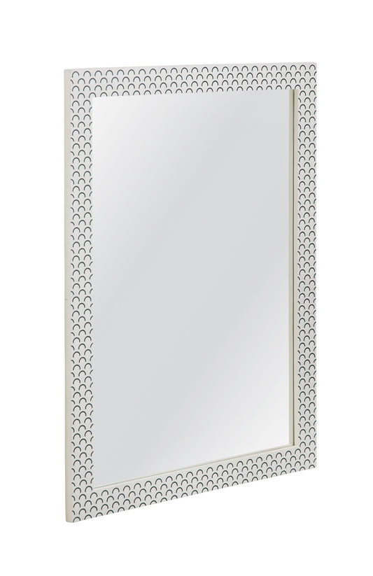 Elise - Wall Mirror - White